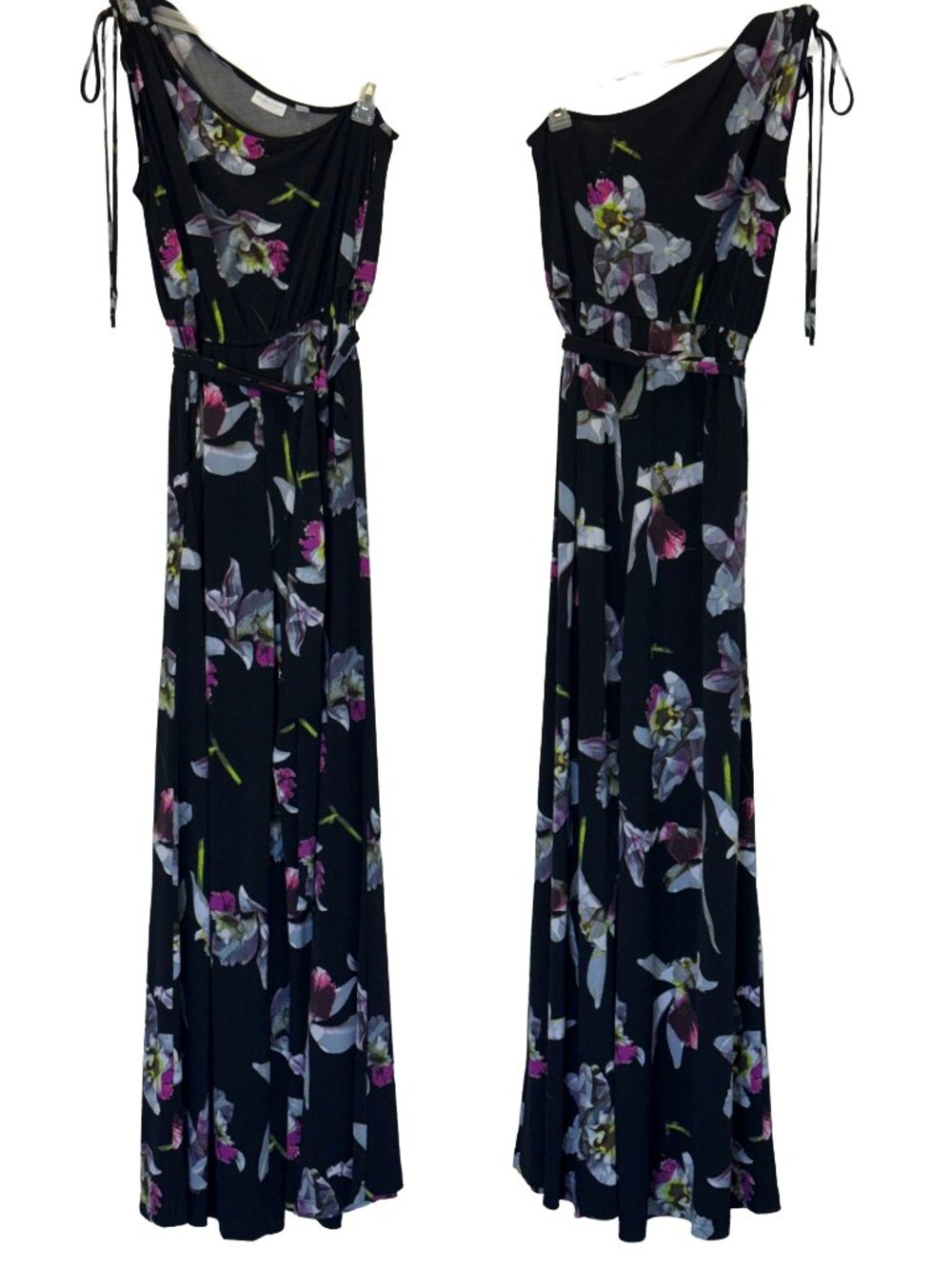 Women Black Off Shoulder Jumpsuit Size S